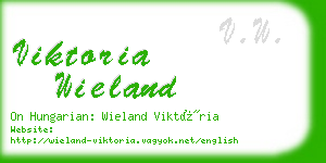 viktoria wieland business card